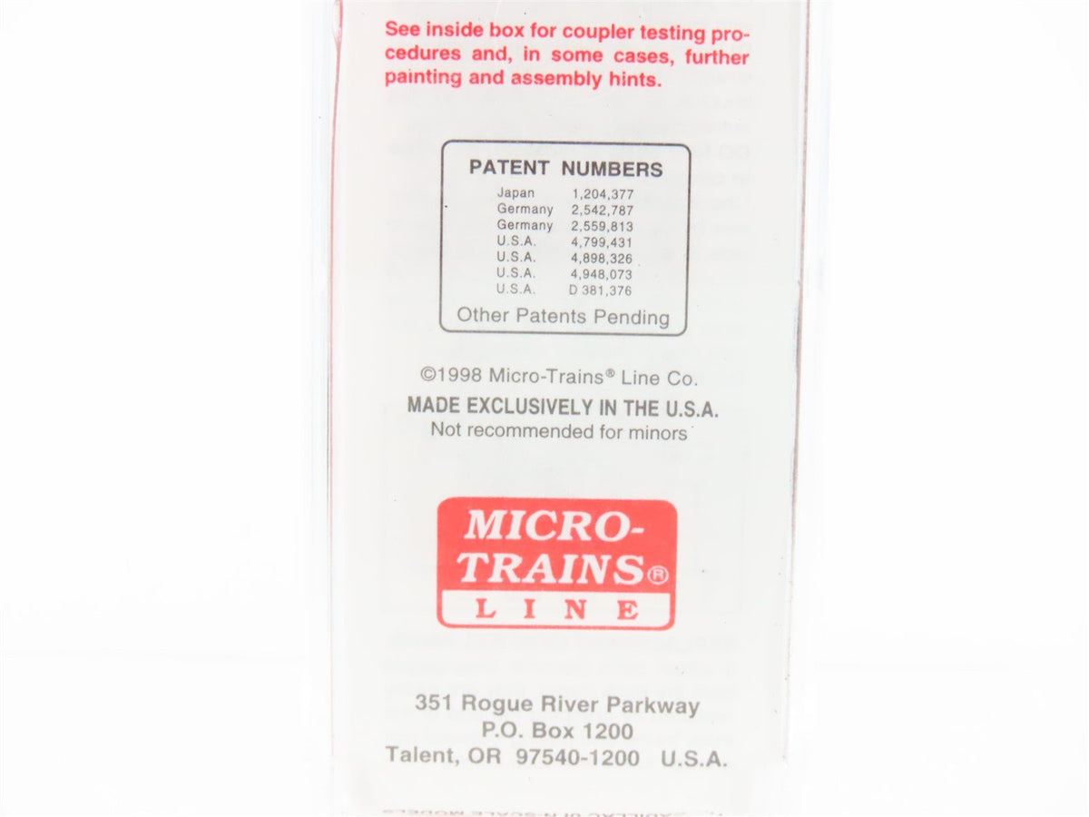 N Scale Micro-Trains MTL 22100 CB&amp;Q Burlington Route 40&#39; Box Car #41465