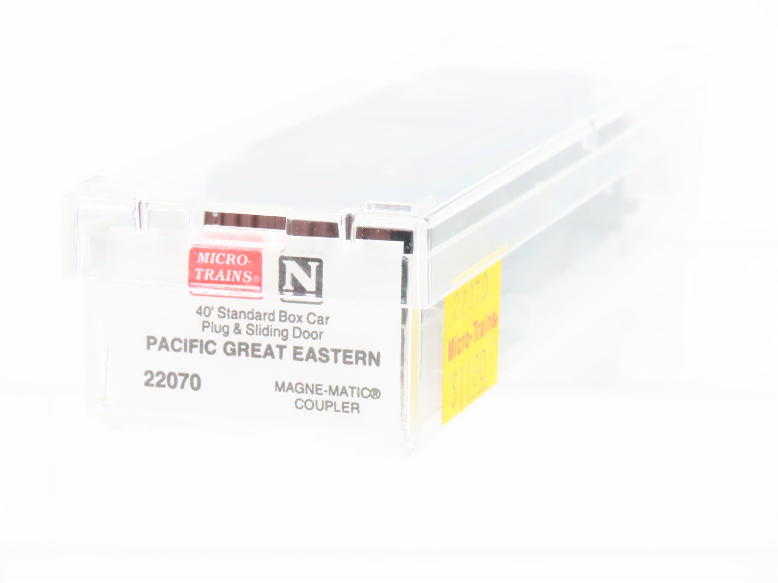 N Scale Micro-Trains MTL 22070 PGE Pacific Great Eastern 40' Box Car #4942