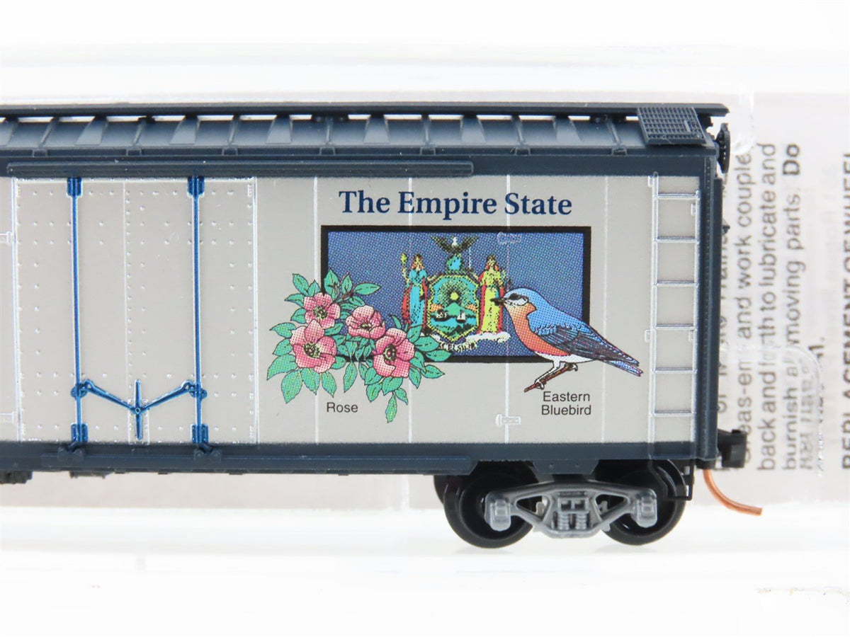 N Scale Micro-Trains MTL 21340 NY New York State 40&#39; Plug Door Box Car #1788