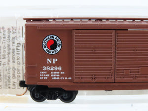 N Scale Micro-Trains MTL 23250 NP Northern Pacific 40' Box Car #38296