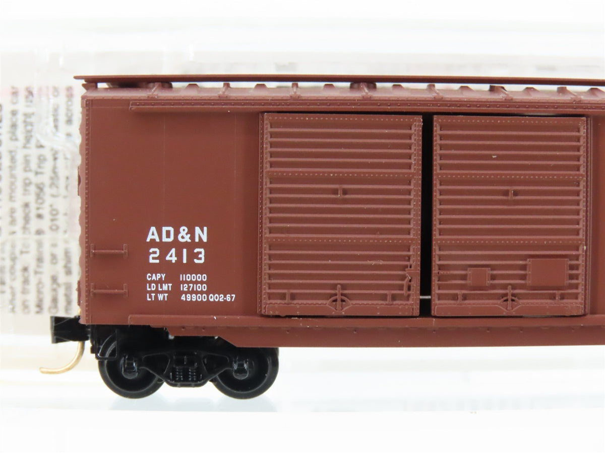 N Scale Micro-Trains MTL 23240 AD&amp;N Ashley Drew &amp; Northern 40&#39; Box Car #2413