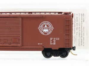 N Scale Micro-Trains MTL 23240 AD&N Ashley Drew & Northern 40' Box Car #2413