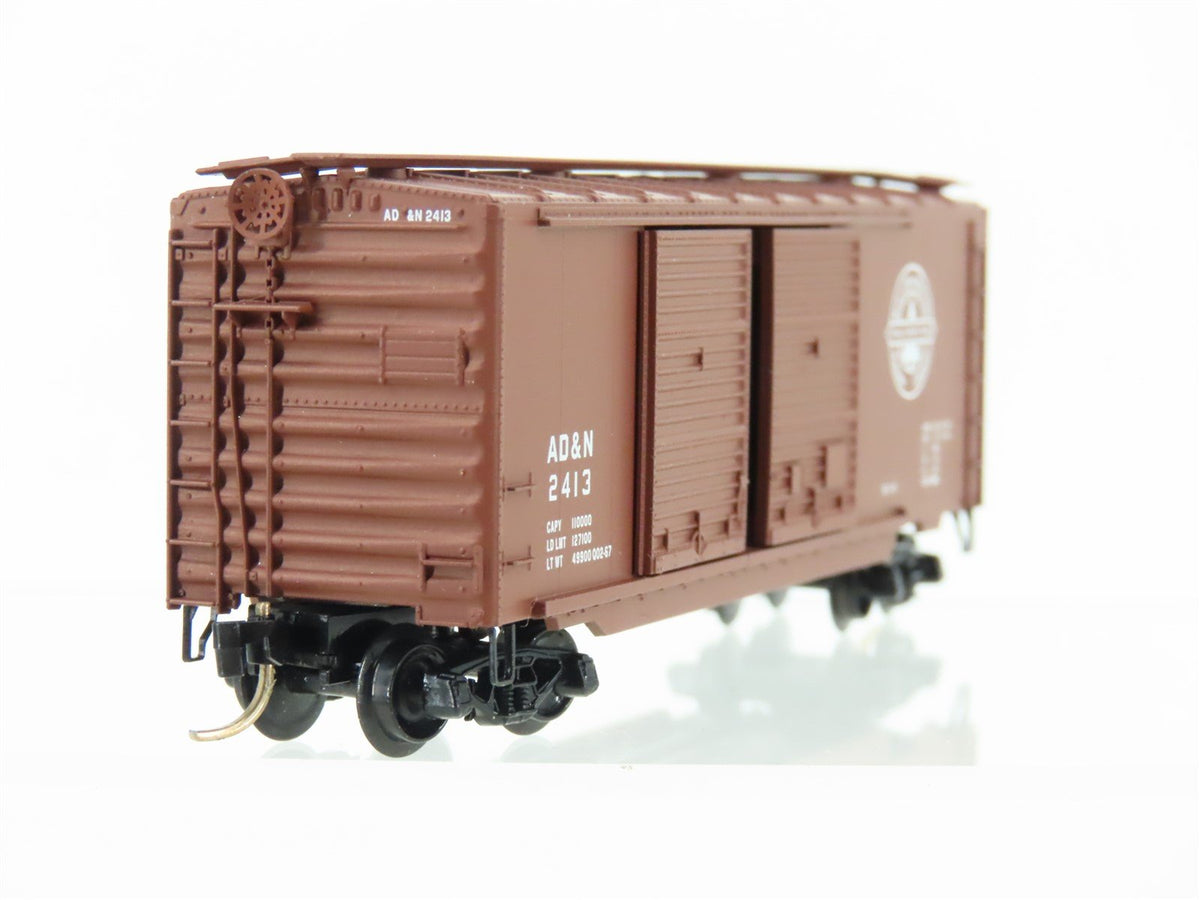 N Scale Micro-Trains MTL 23240 AD&amp;N Ashley Drew &amp; Northern 40&#39; Box Car #2413