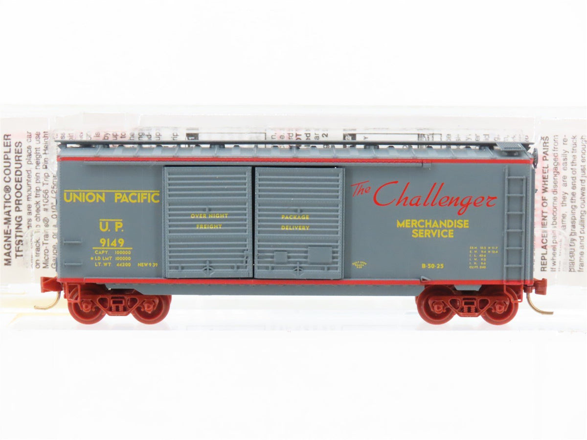 N Scale Micro-Trains MTL 23230 UP Union Pacific The Challenger 40&#39; Box Car #9149