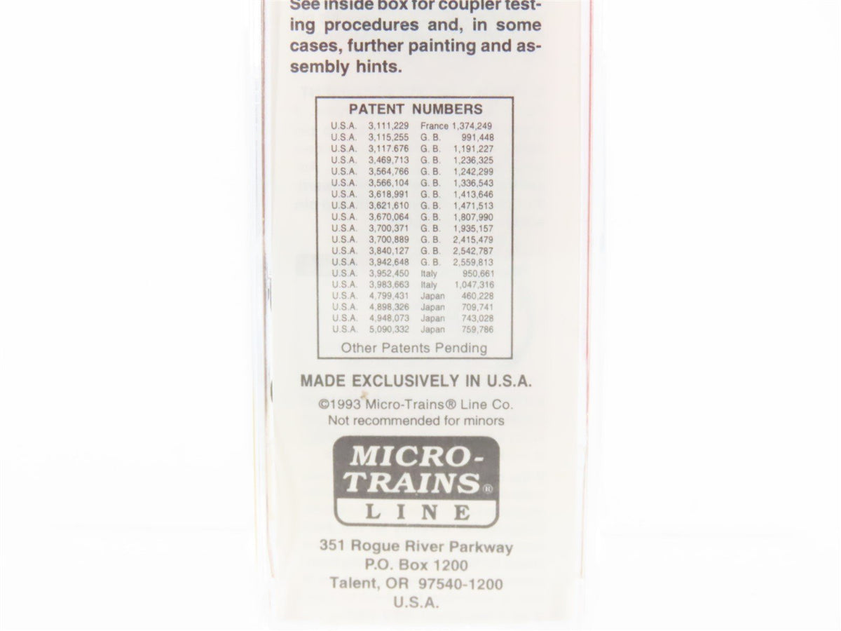 N Scale Micro-Trains MTL 23200 GN Great Northern 40&#39; Circus Box Car #3249