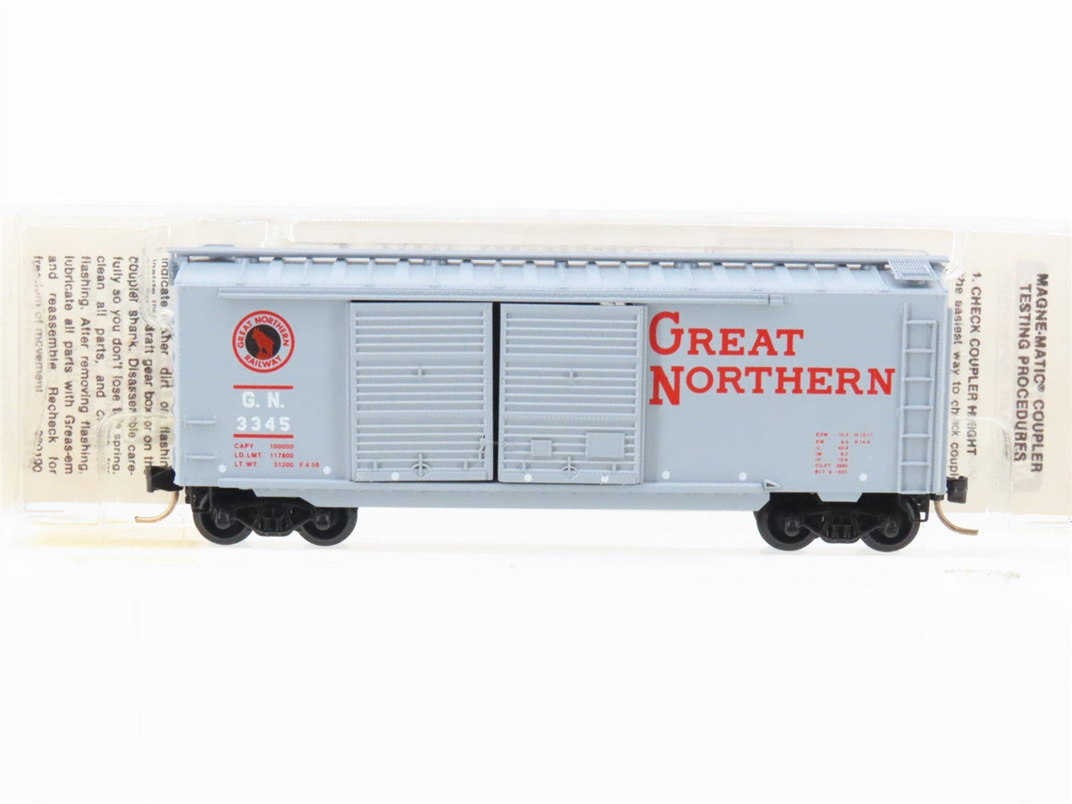 N Scale Micro-Trains MTL 23180 GN Great Northern 40&#39; Box Car #3345