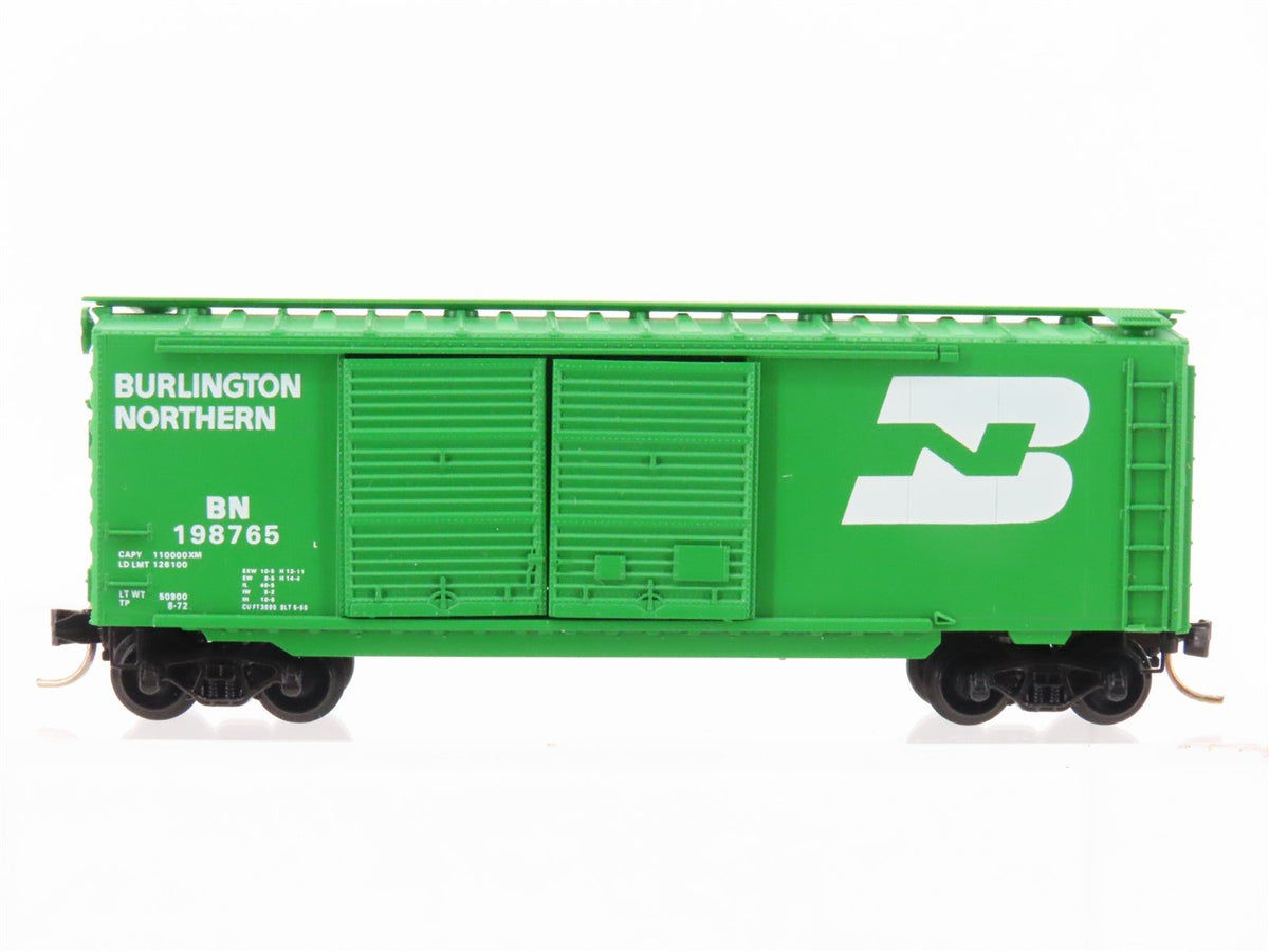N Scale Micro-Trains MTL 23080 BN Burlington Northern 40&#39; Box Car #198765