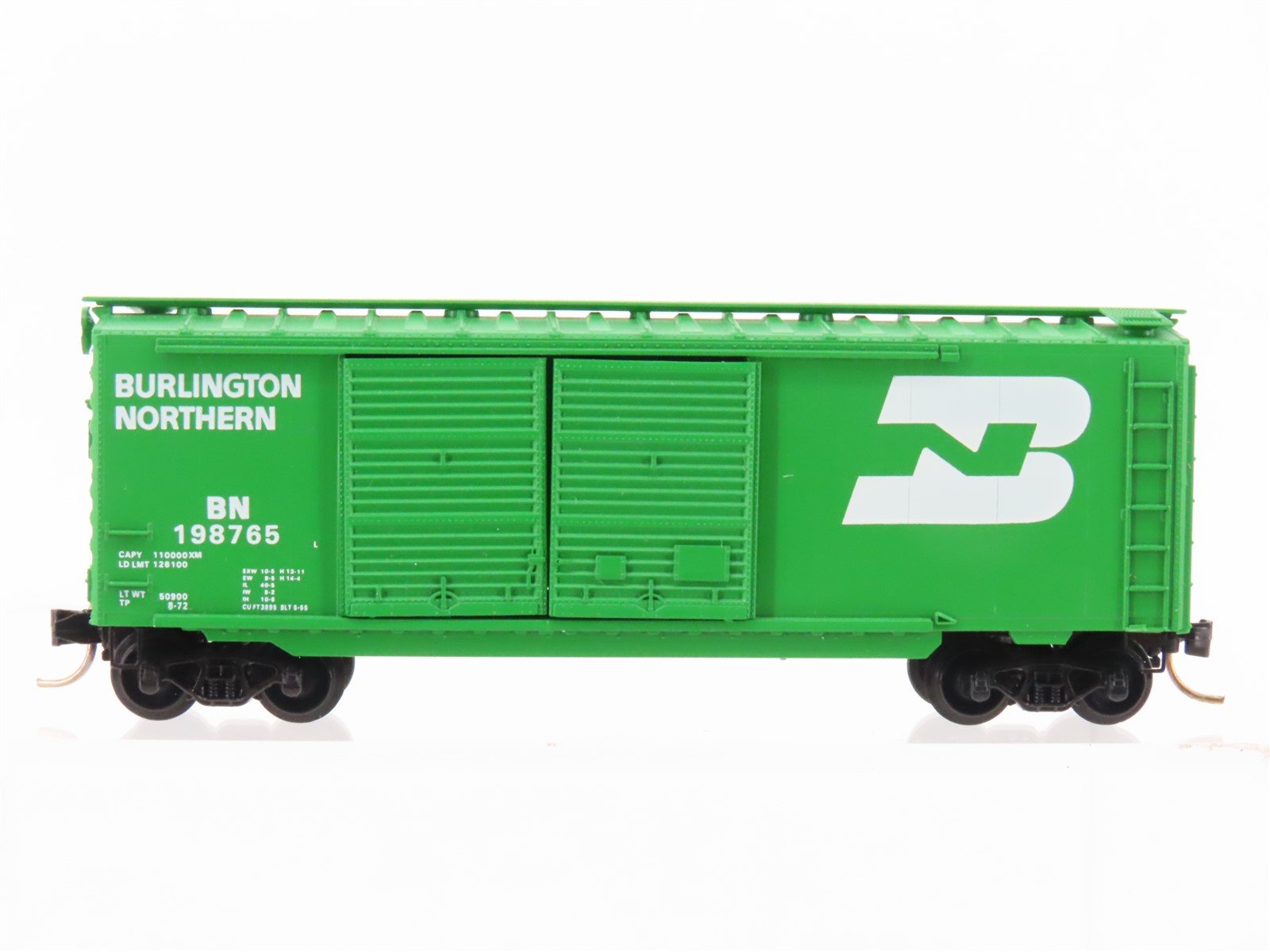 N Scale Micro-Trains MTL 23080 BN Burlington Northern 40' Box Car #198765