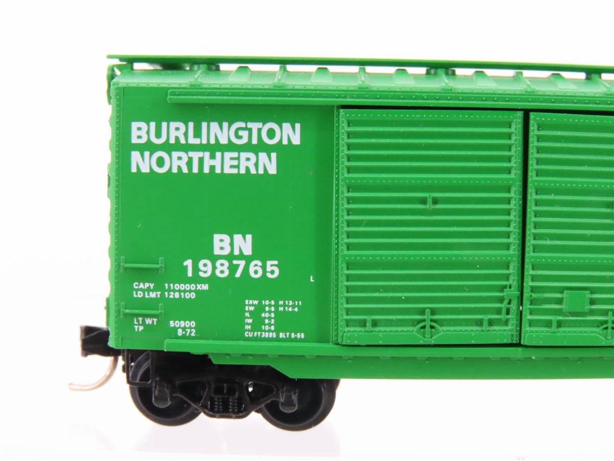 N Scale Micro-Trains MTL 23080 BN Burlington Northern 40&#39; Box Car #198765