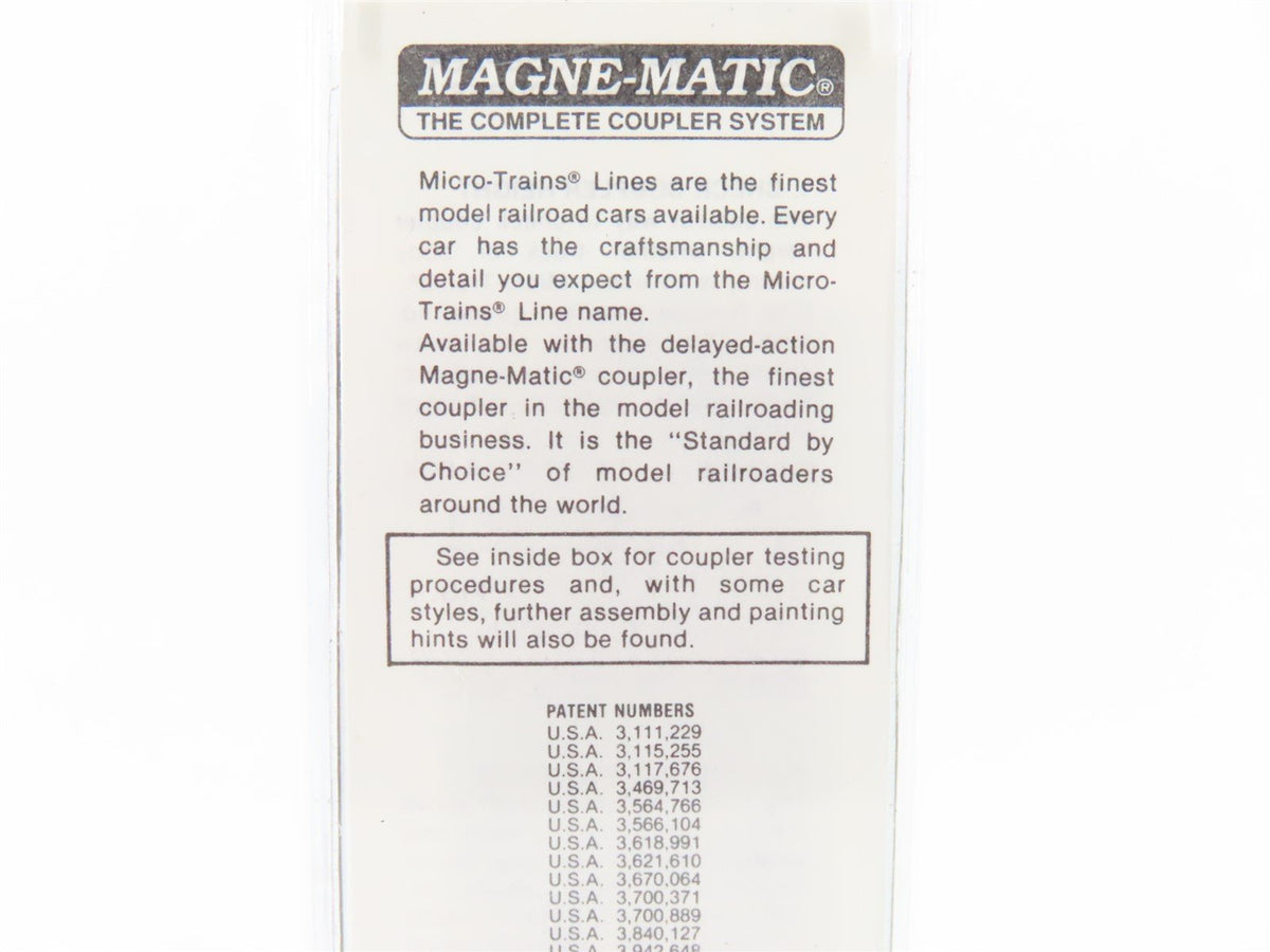 N Scale Micro-Trains MTL 23080 BN Burlington Northern 40&#39; Box Car #198765