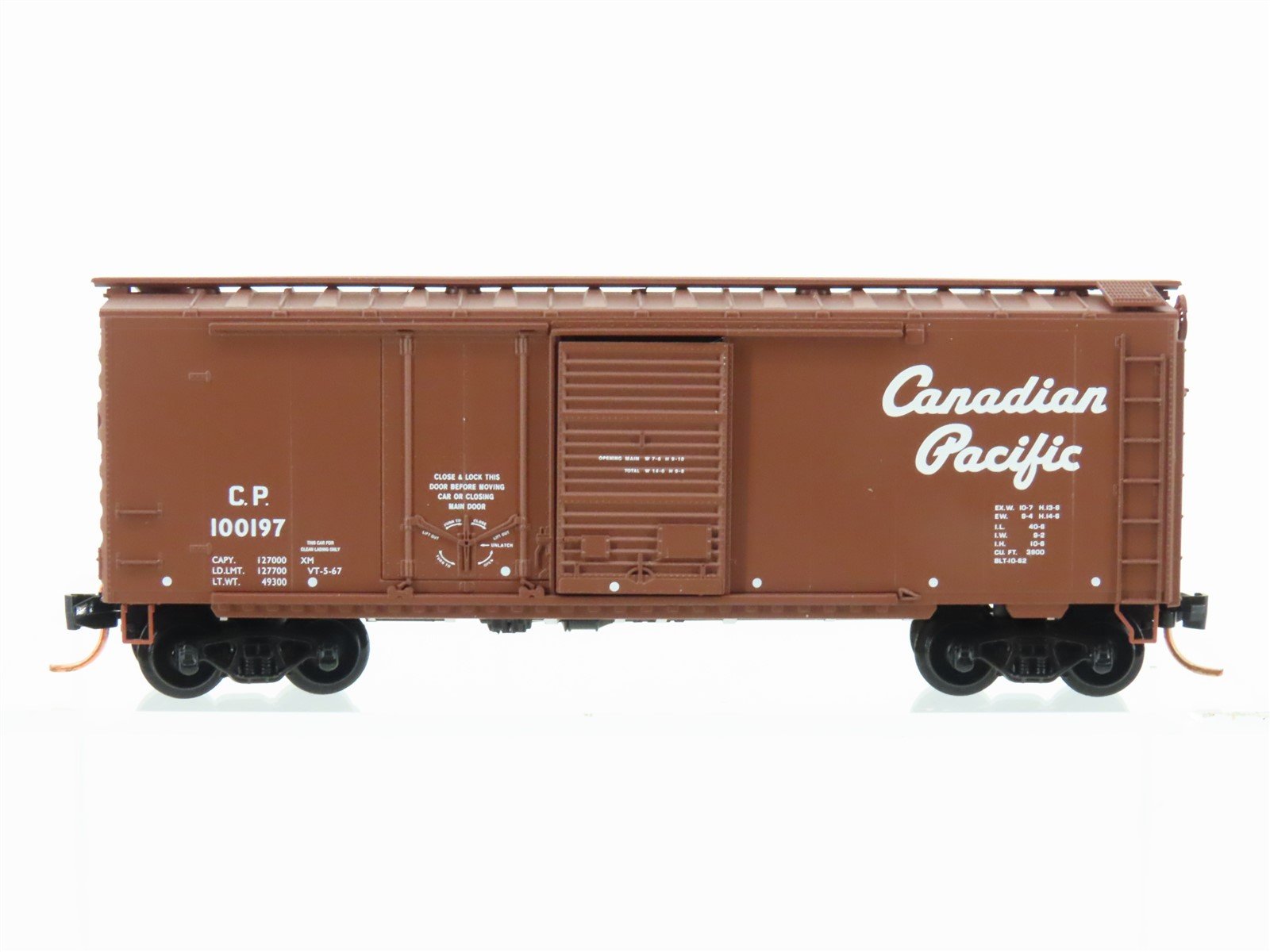 N Scale Micro-Trains MTL 22110 CP Canadian Pacific 40' Box Car #100197