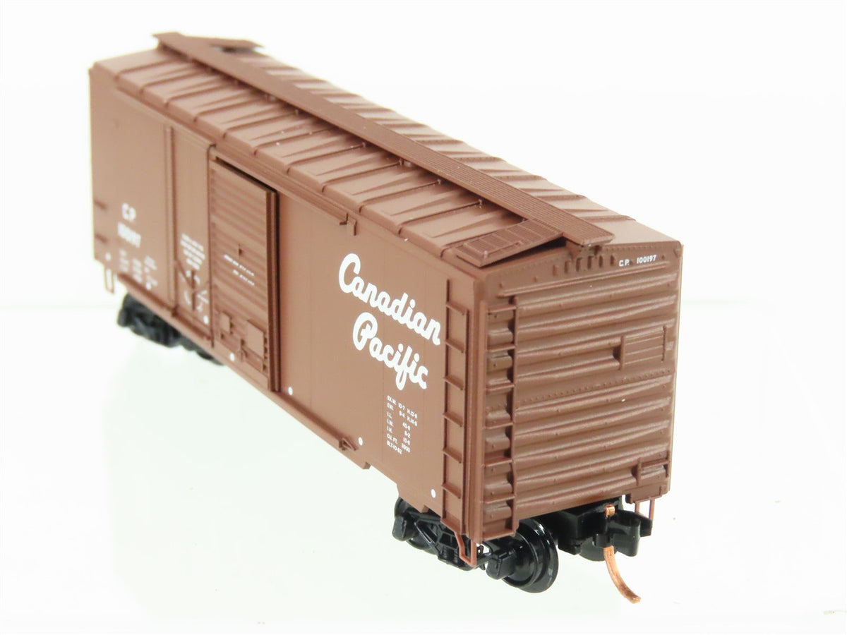 N Scale Micro-Trains MTL 22110 CP Canadian Pacific 40&#39; Box Car #100197