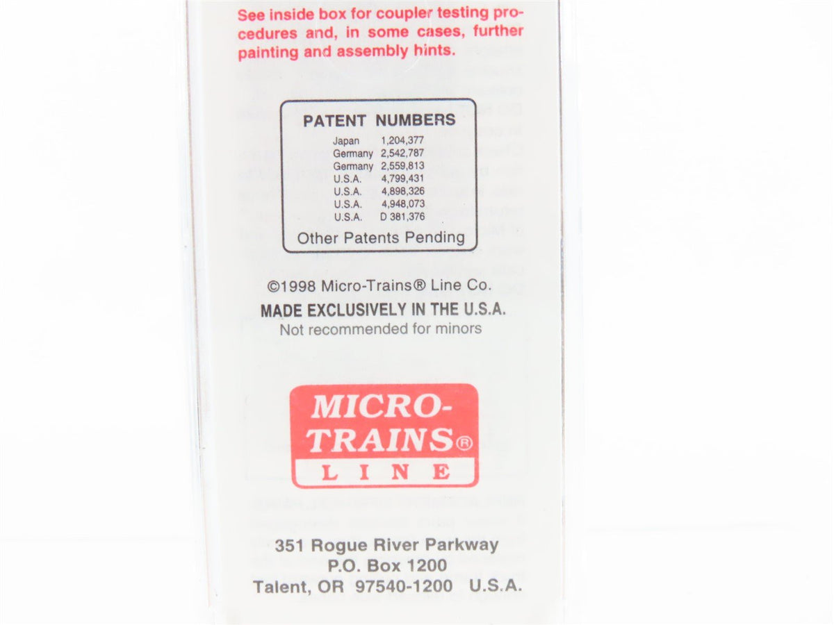 N Scale Micro-Trains MTL 24280 CN Canadian National Manitoba 40&#39; Box Car #446214