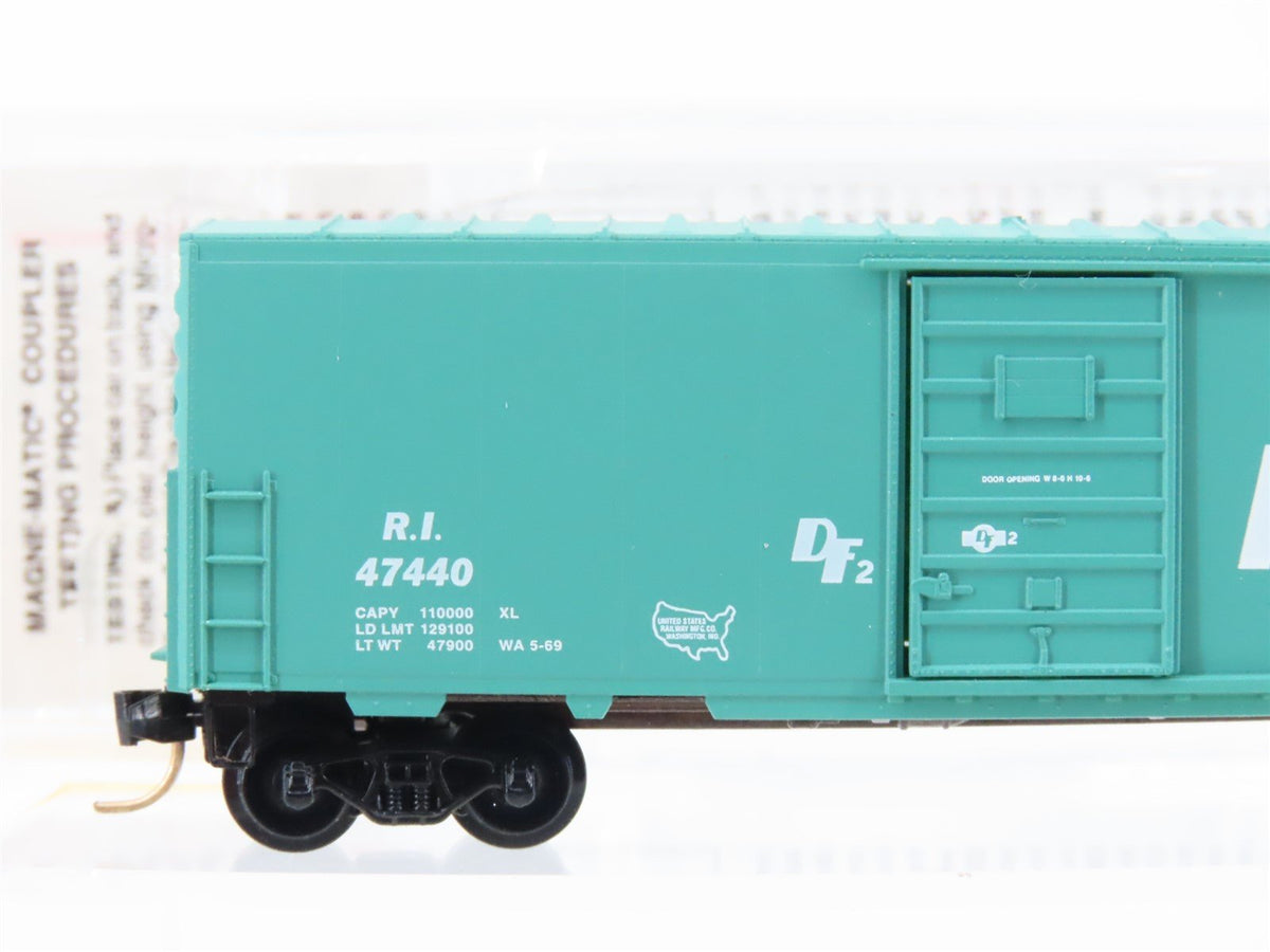 N Scale Micro-Trains MTL 24270 RI Rock Island 40&#39; Single Door Box Car #47440