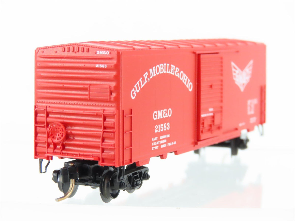 N Scale Micro-Trains MTL 24240 GM&amp;O Gulf Mobile &amp; Ohio 40&#39; Box Car #21583