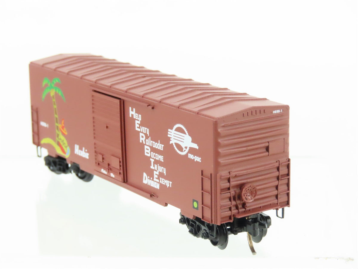 N Scale Micro-Trains MTL 24220 HERB MP Missouri Pacific Herbie 40&#39; Box Car #1