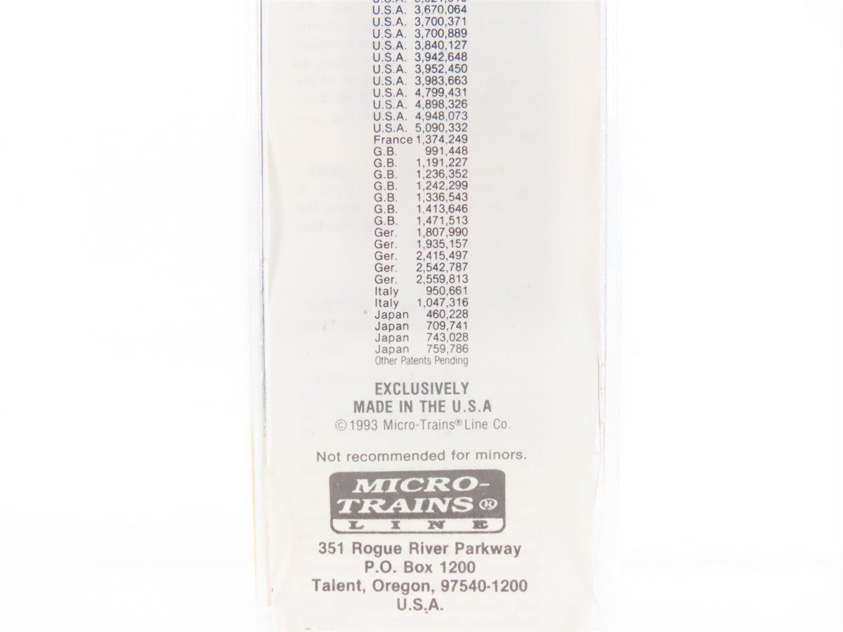 N Scale Micro-Trains MTL 24220 HERB MP Missouri Pacific Herbie 40&#39; Box Car #1