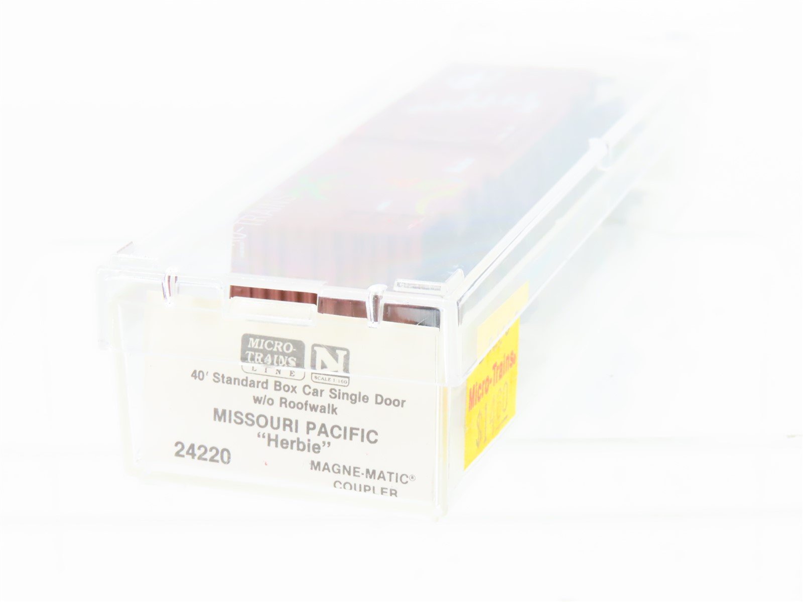 N Scale Micro-Trains MTL 24220 HERB MP Missouri Pacific Herbie 40' Box Car #1