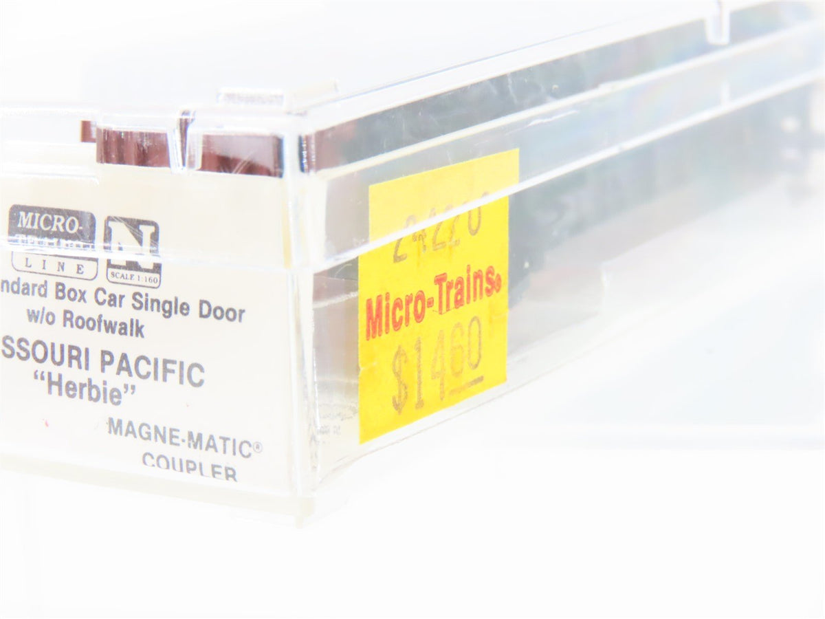 N Scale Micro-Trains MTL 24220 HERB MP Missouri Pacific Herbie 40&#39; Box Car #1