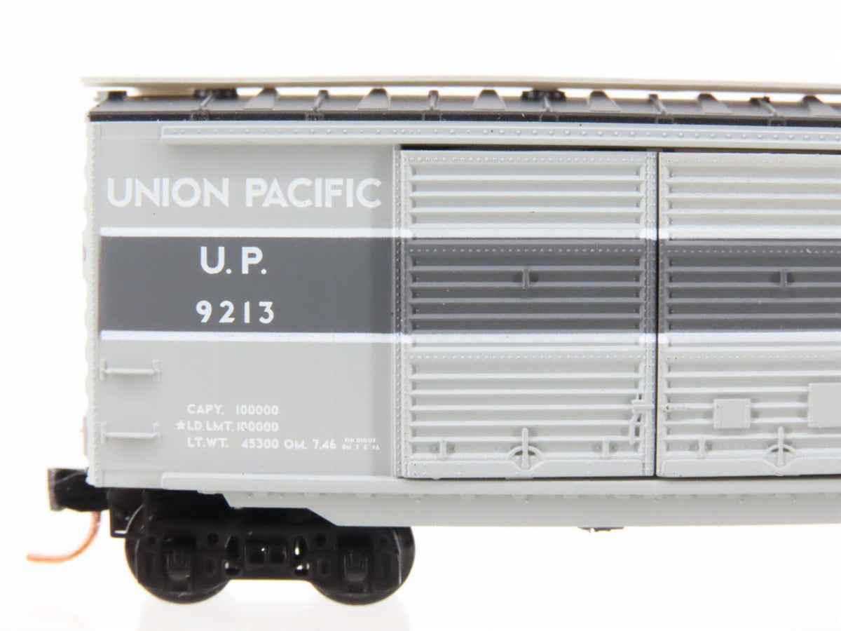 N Scale Micro-Trains MTL 23270 UP Union Pacific 40&#39; Double Door Box Car #9213