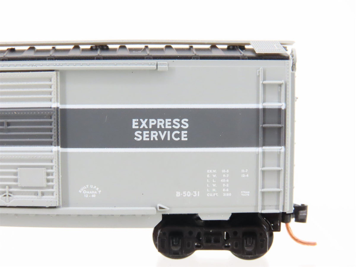N Scale Micro-Trains MTL 23270 UP Union Pacific 40&#39; Double Door Box Car #9213