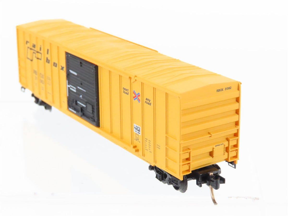 N Scale Micro-Trains MTL 25560 RBOX Railbox 50&#39; Single Door Box Car #31562