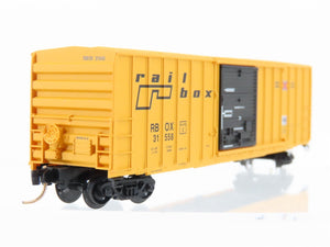 N Scale Micro-Trains MTL 25560 RBOX Railbox 50' Single Door Box Car #31558