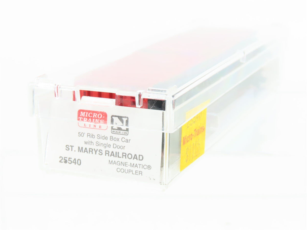 N Scale Micro-Trains MTL 25540 SM St Mary&#39;s Railroad 50&#39; Box Car #4209
