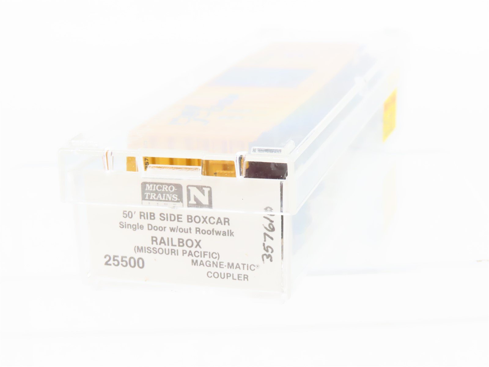 N Scale Micro-Trains MTL 25500 MP RBOX Railbox 50' Single Door Box Car #357610