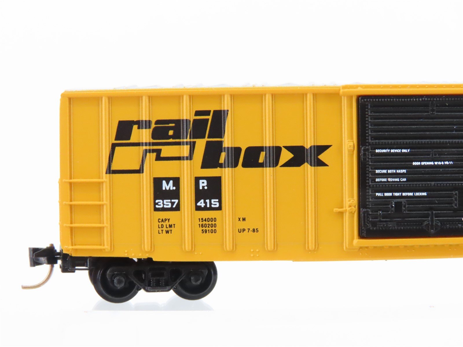 N Scale Micro-Trains MTL 25500 MP RBOX Railbox 50' Single Door Box Car #357415