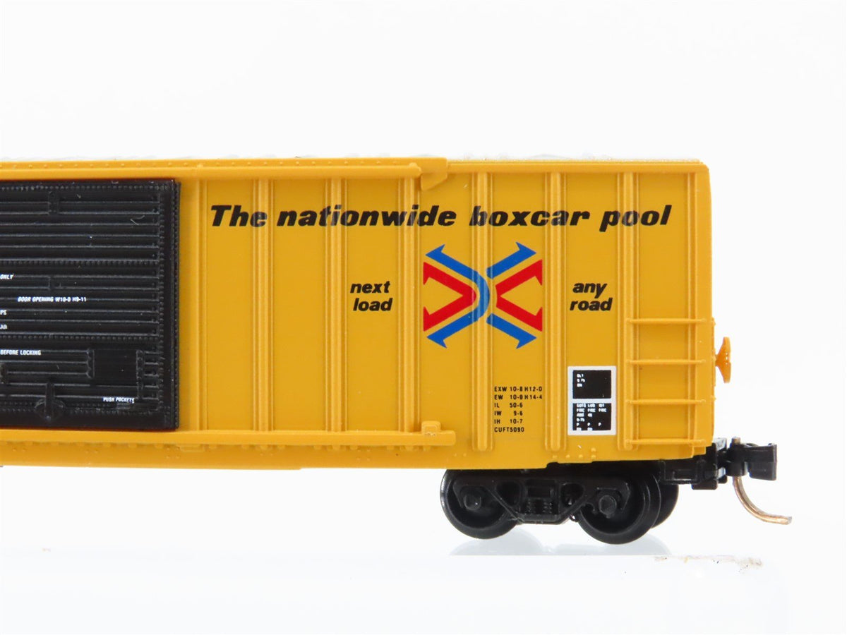 N Scale Micro-Trains MTL 25500 MP RBOX Railbox 50&#39; Single Door Box Car #357415