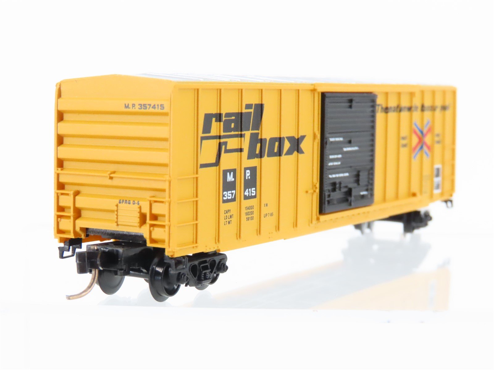 N Scale Micro-Trains MTL 25500 MP RBOX Railbox 50' Single Door Box Car #357415