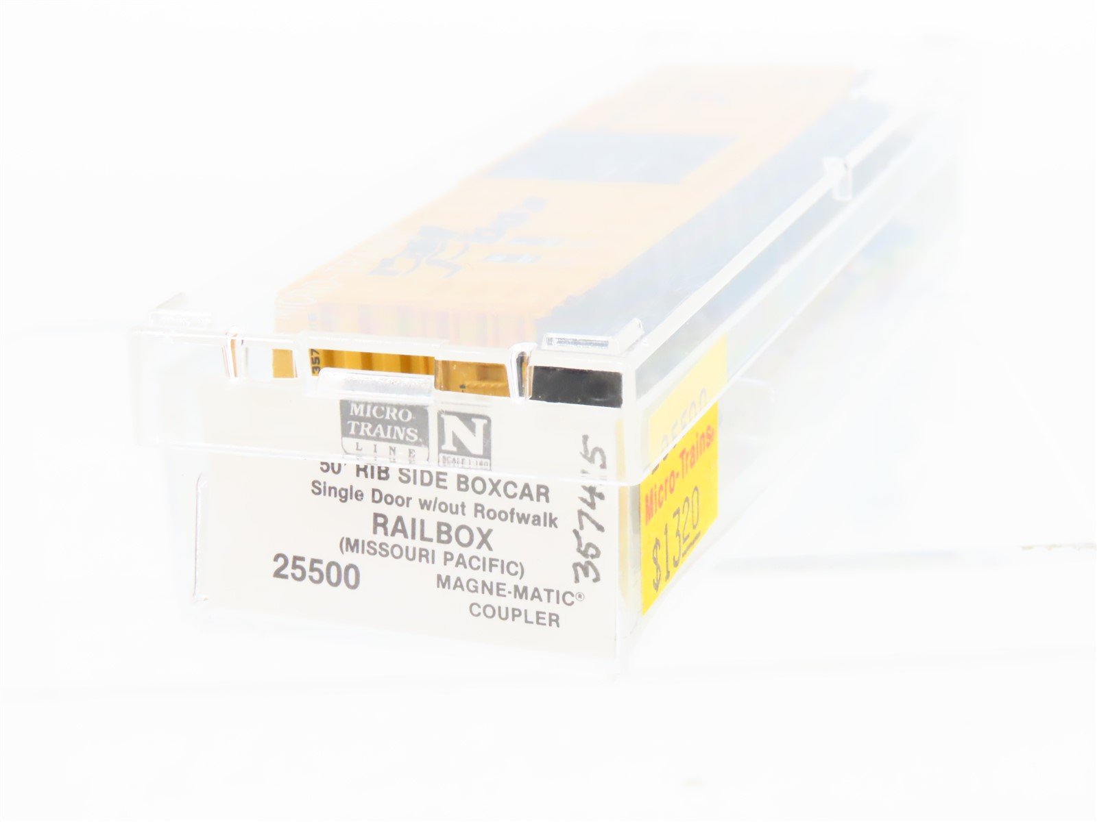 N Scale Micro-Trains MTL 25500 MP RBOX Railbox 50' Single Door Box Car #357415