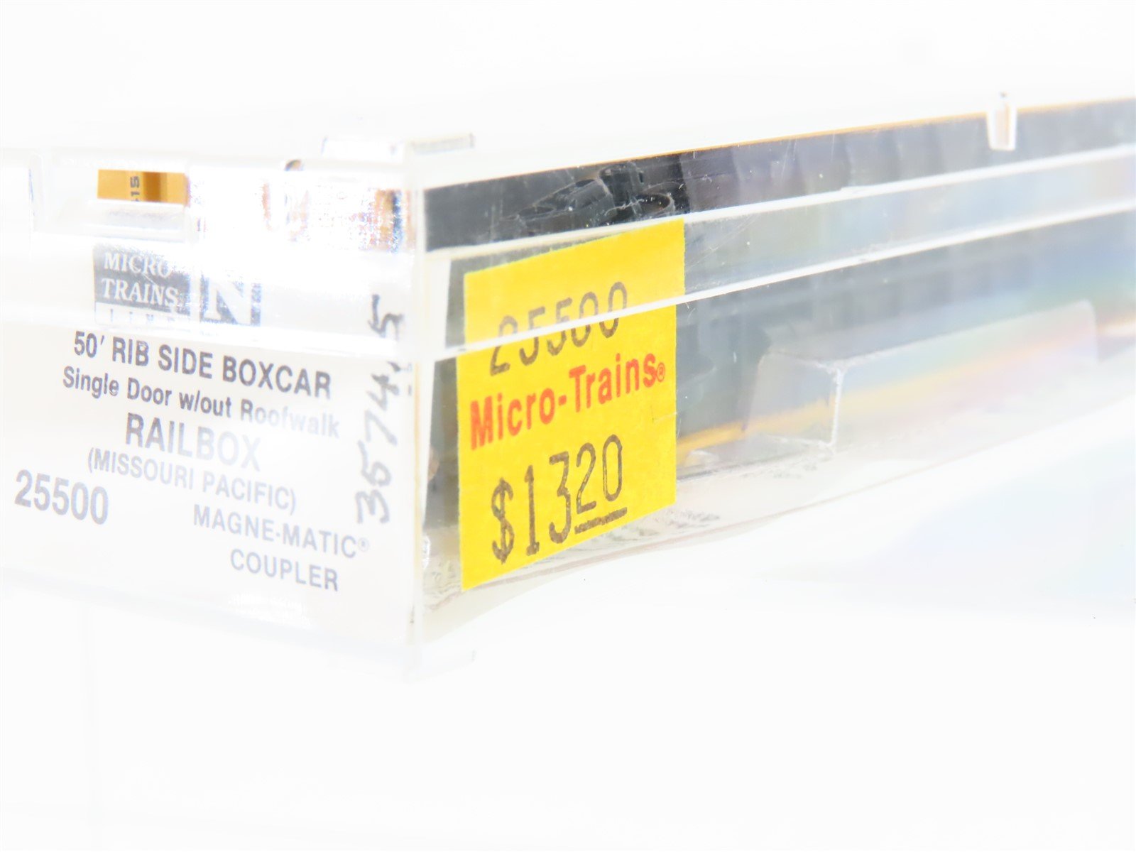 N Scale Micro-Trains MTL 25500 MP RBOX Railbox 50' Single Door Box Car #357415