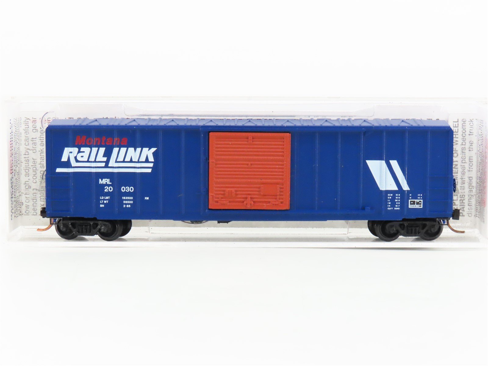 N Scale Micro-Trains MTL 25620 MRL Montana Rail Link 50' Boxcar #20030