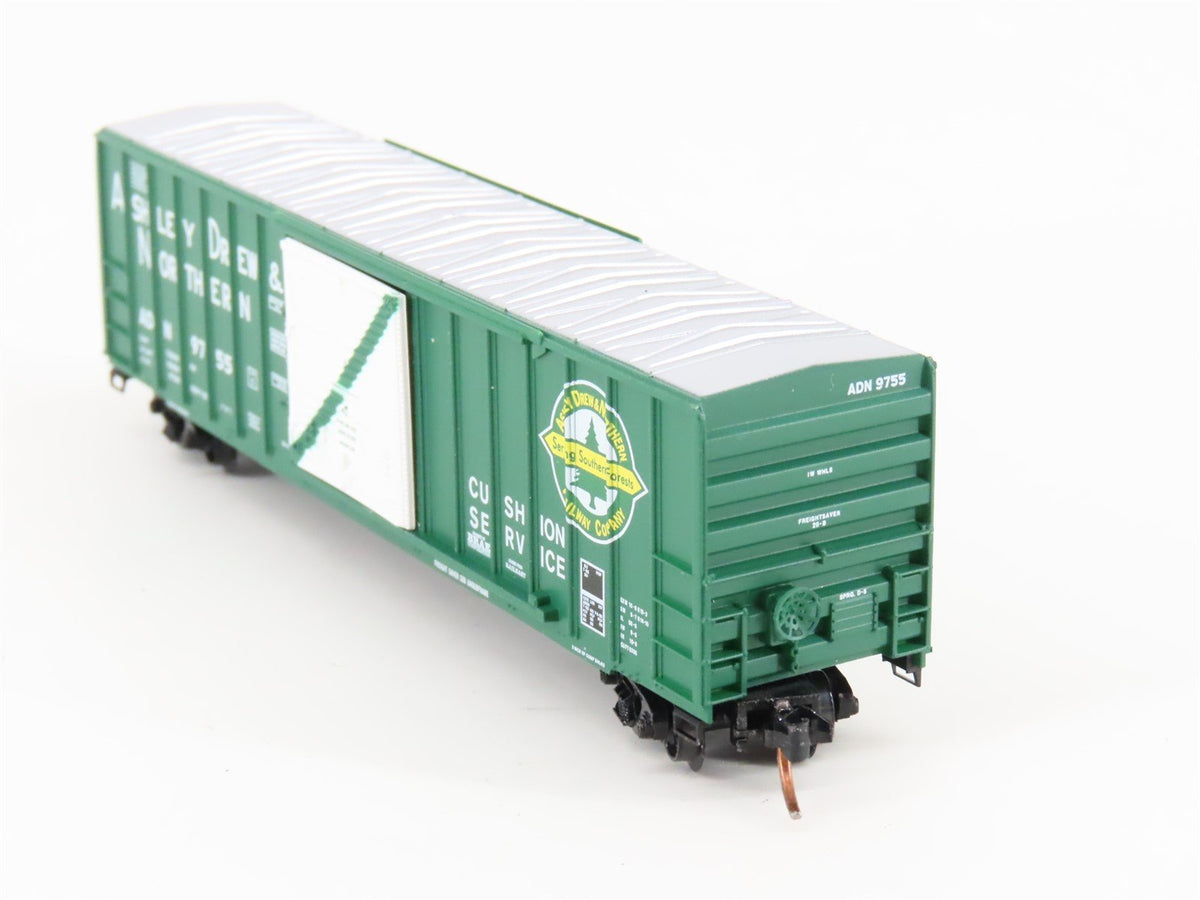 N Scale Micro-Trains MTL 25590 ADN Serving Southern Forests 50&#39; Boxcar #9755
