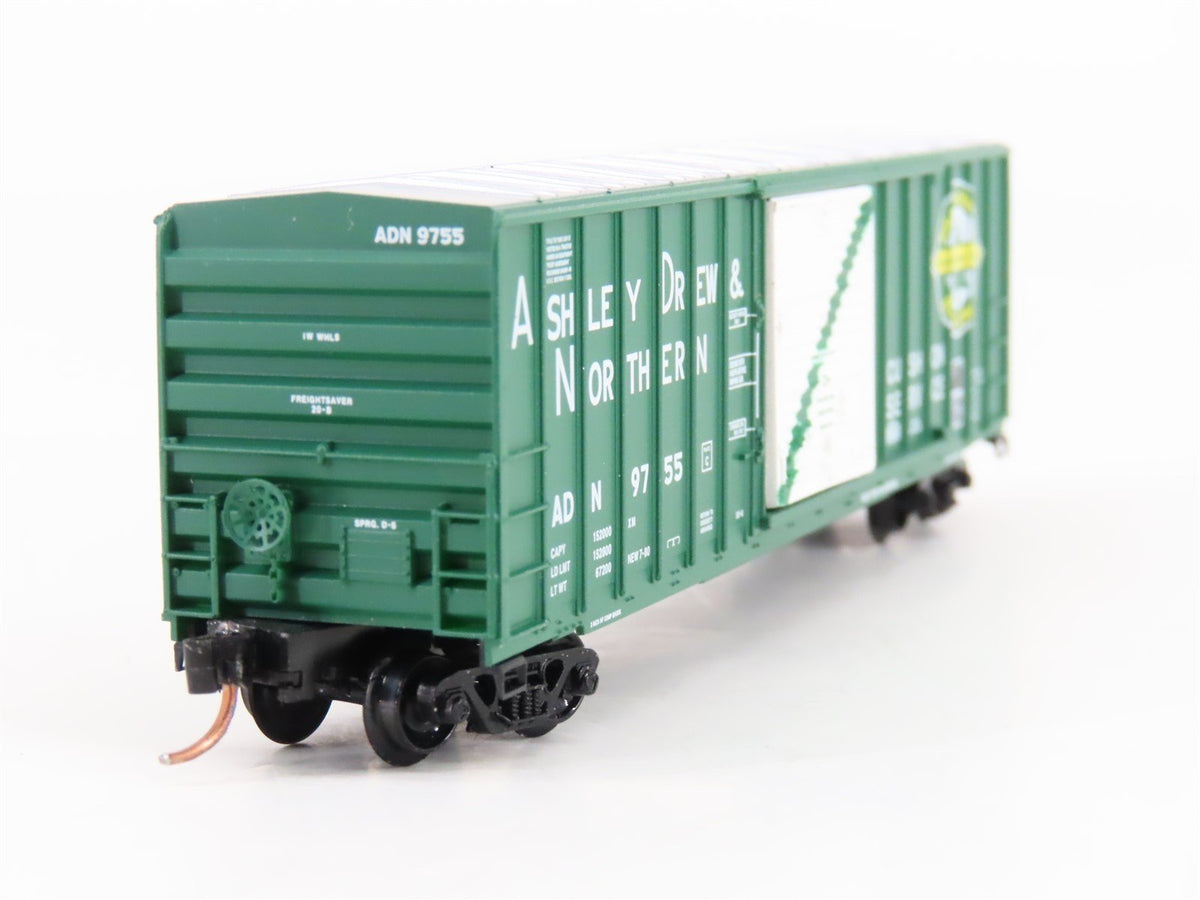 N Scale Micro-Trains MTL 25590 ADN Serving Southern Forests 50&#39; Boxcar #9755
