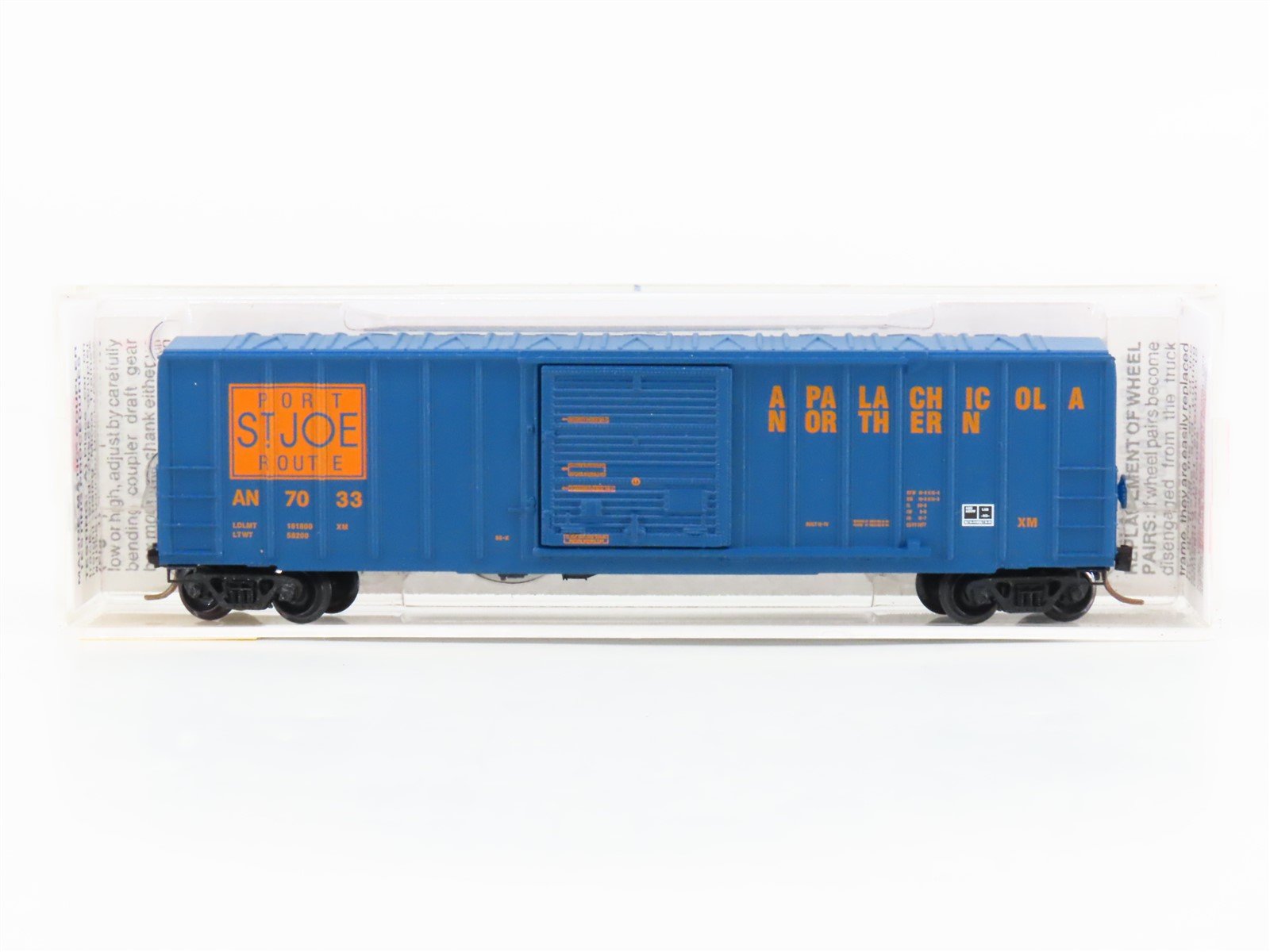 N Scale Micro-Trains MTL 25600 AN Port St. Joe Route 50' Boxcar #7033