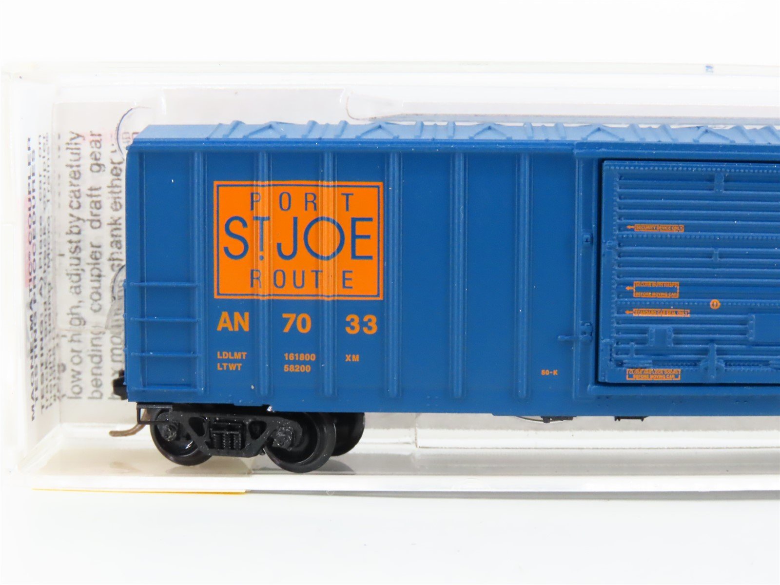 N Scale Micro-Trains MTL 25600 AN Port St. Joe Route 50' Boxcar #7033