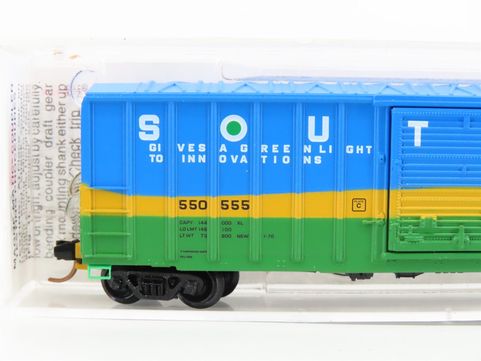 N Scale Micro-Trains MTL 25610 Southern 50' Rib Side Boxcar #550555
