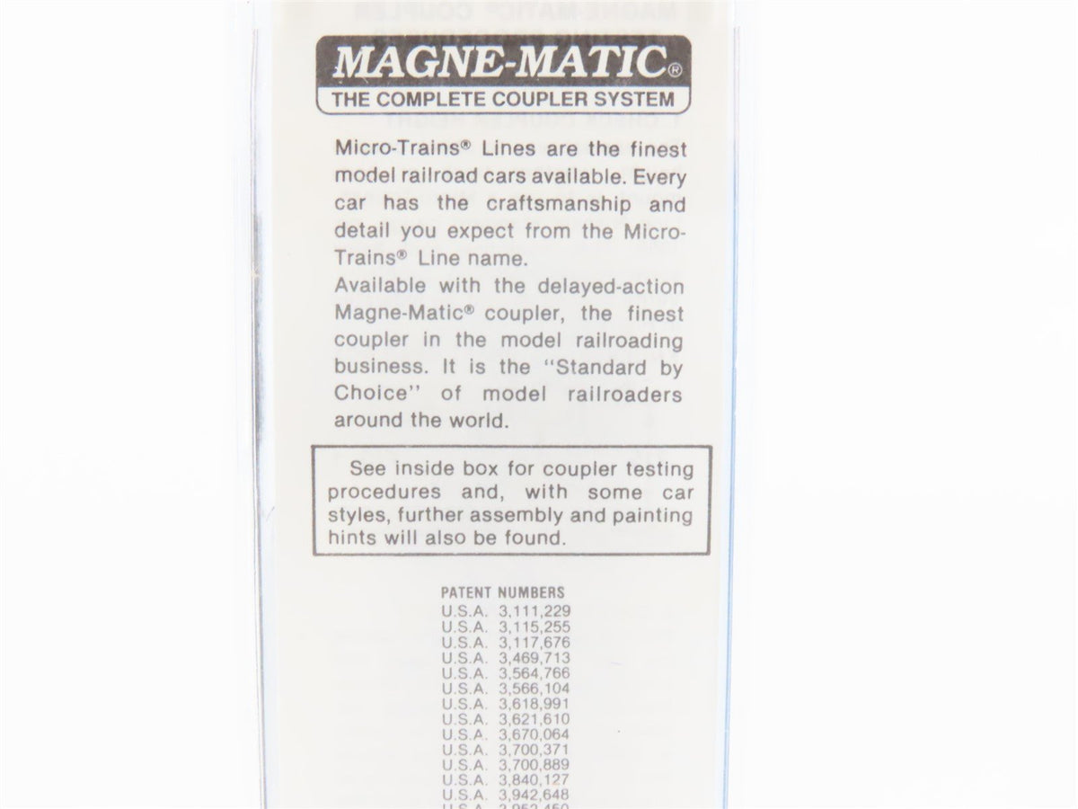 N Scale Micro-Trains MTL 28140 Shasta Water 40&#39; Outside-Braced Boxcar #27172