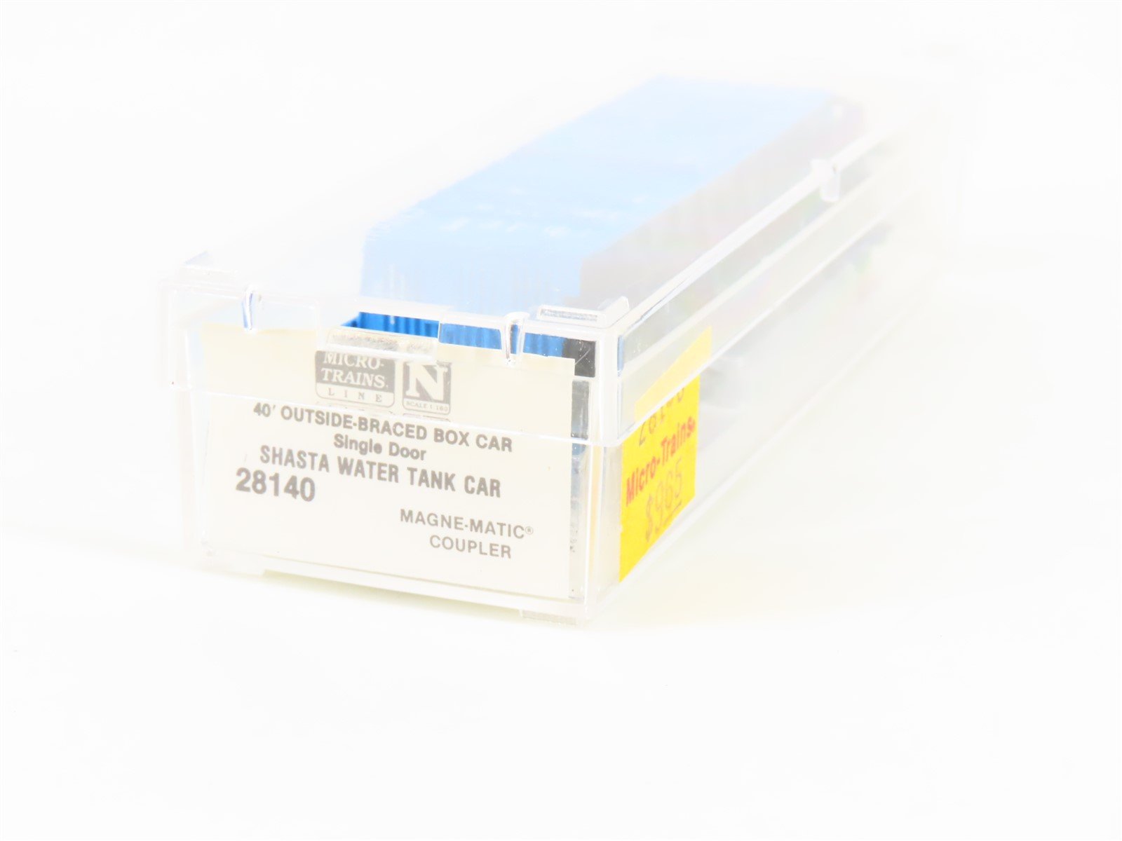 N Scale Micro-Trains MTL 28140 Shasta Water 40' Outside-Braced Boxcar #27172