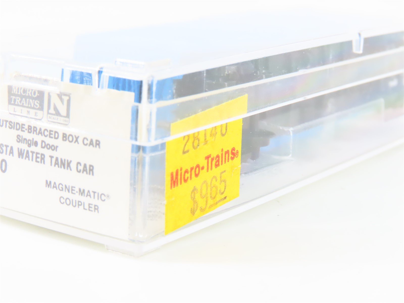 N Scale Micro-Trains MTL 28140 Shasta Water 40' Outside-Braced Boxcar #27172