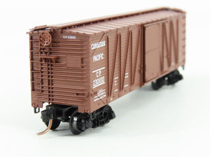 N Scale Micro-Trains MTL 28120 CP Canadian Pacific 40' Braced Boxcar #230100