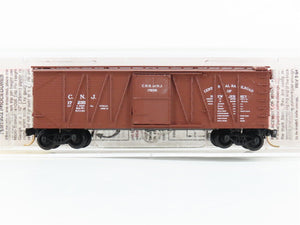 N Scale Micro-Trains MTL 28040 CNJ Jersey Central 40' Braced Boxcar #17235