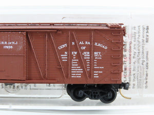 N Scale Micro-Trains MTL 28040 CNJ Jersey Central 40' Braced Boxcar #17235