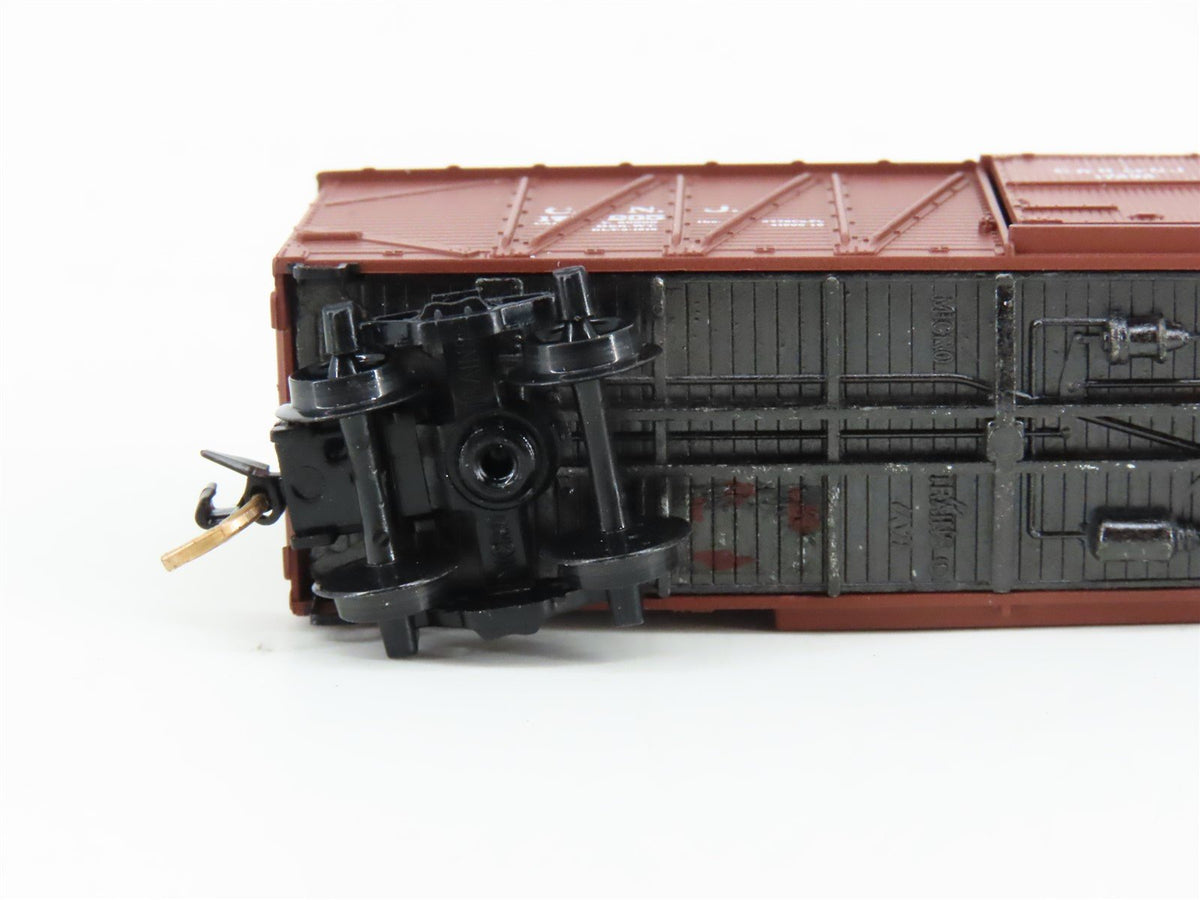 N Scale Micro-Trains MTL 28040 CNJ Jersey Central 40&#39; Braced Boxcar #17235