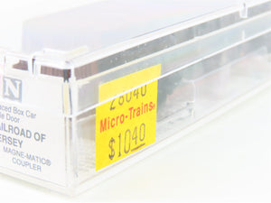 N Scale Micro-Trains MTL 28040 CNJ Jersey Central 40' Braced Boxcar #17235
