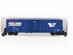 N Scale Micro-Trains MTL 27290 MRL Montana Rail Link 50' Rib Side Boxcar #25044