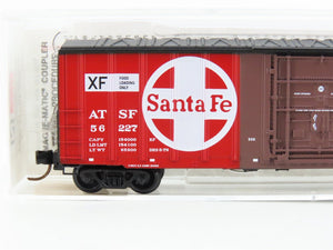 N Scale Micro-Trains MTL 27270 ATSF Santa Fe 50' Rib Side Boxcar #56227